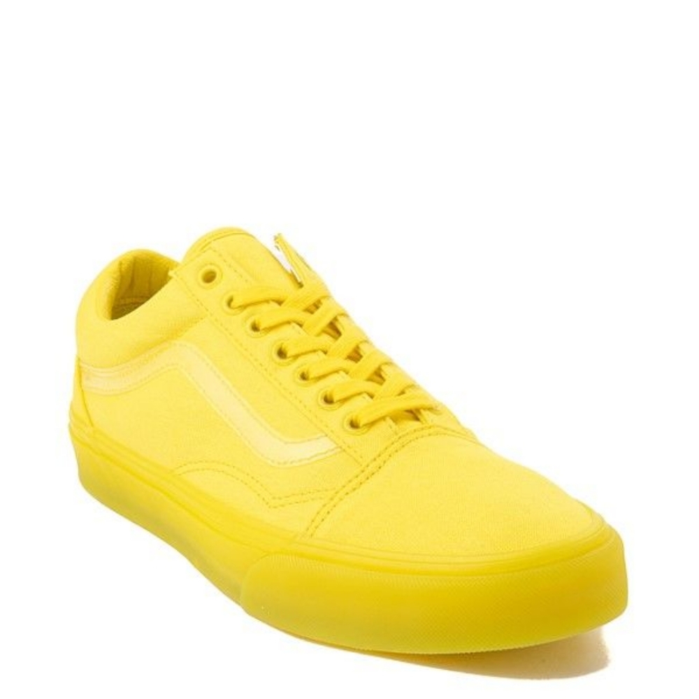 Old School Transclucent Yellow Vans